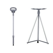 LWITHSZG Portable Walking Stick, Cane with Seat, Foldable Chair, Hiking Stick, for Camping, Hiking, Lightweight Aluminum, Easy Carry, Anti-Slip